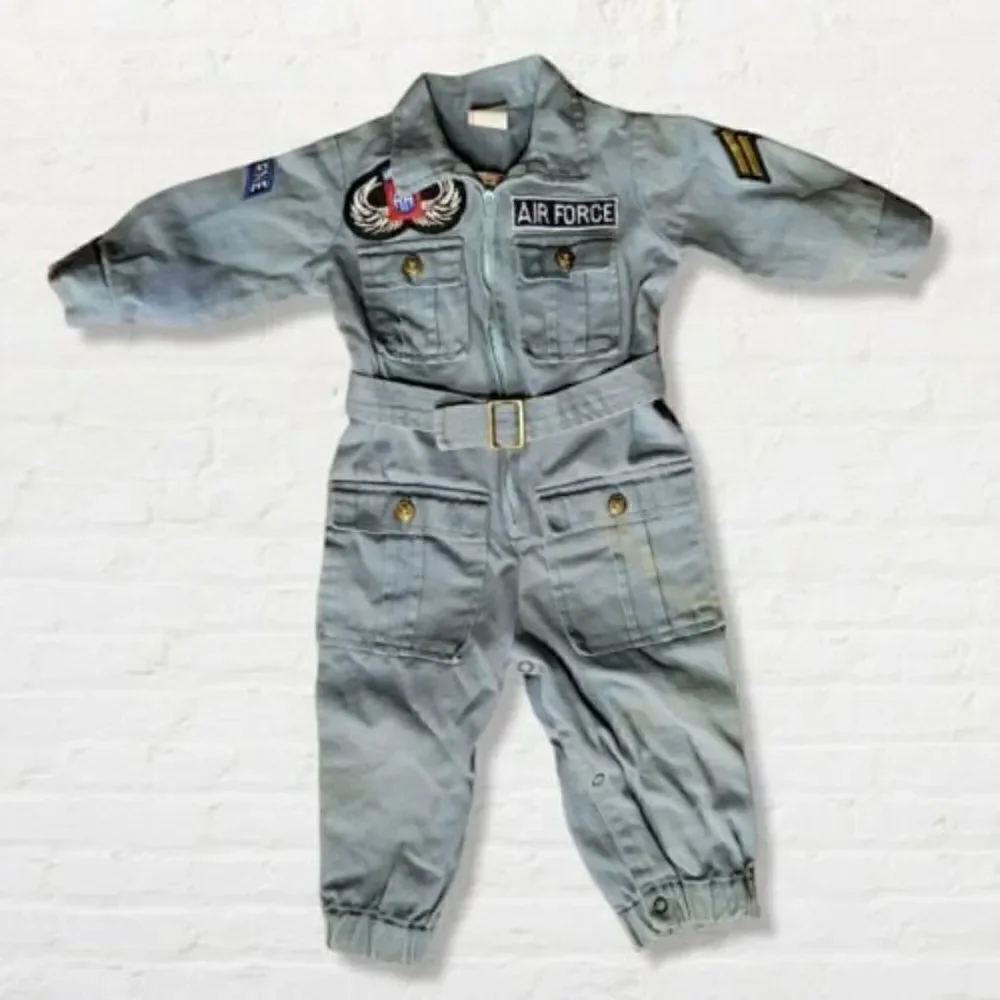 NWT Vintage Air Force Infant Romper 12 Months The May Company